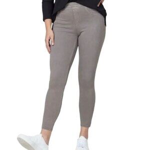 Spanx Womens Jean-ish Ankle Leggings Size Medium Earthy Taupe